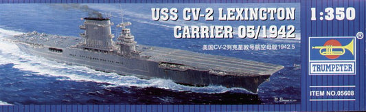 Trumpeter 05608 1:350 USS Lexington CV-2