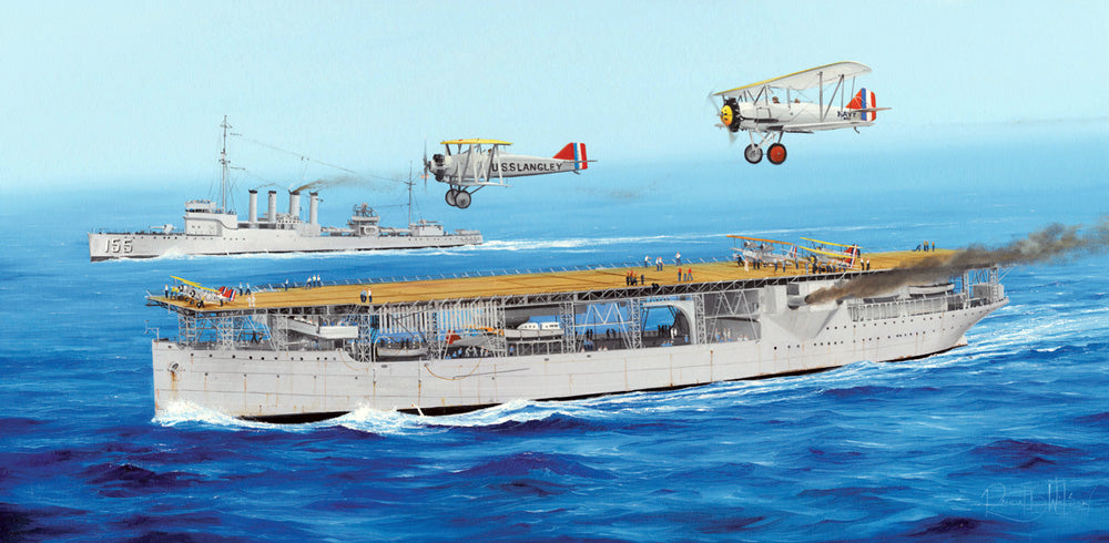 Trumpeter 05631 1:350 USS Langley CV-1