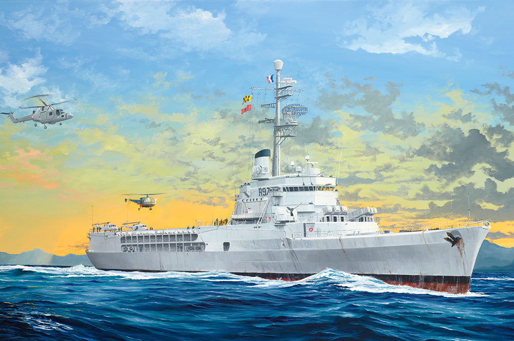 Trumpeter 05635 1:350 French Navy Helicopter Cruiser Jeanne d’Arc 2008