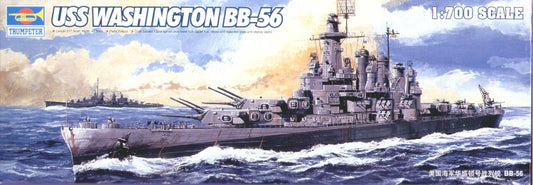 Trumpeter 05735 1:700 USS Washington BB-56