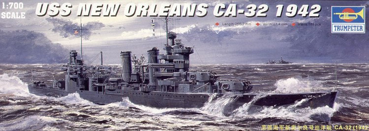 Trumpeter 05742 1:700 USS New Orleans CA-32 (1942)