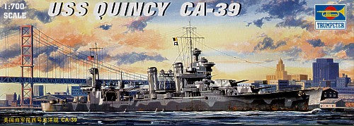 Trumpeter 05748 1:700 USS Quincy CA-39