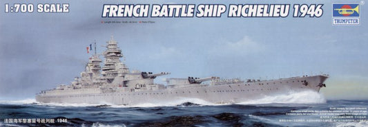 Trumpeter 05751 1:700 Richelieu 1946 French Battleship