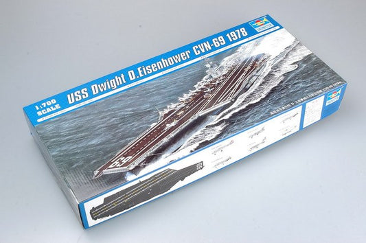 Trumpeter 05753 1:700 USS Dwight D. Eisenhower CVN-69 1978