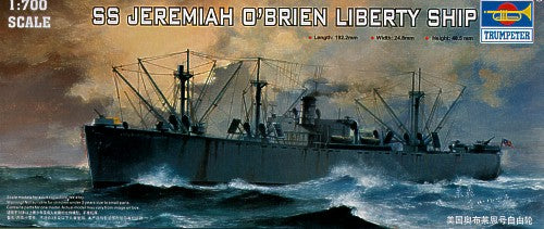 Trumpeter 05755 1:700 SS Jeremiah O'Brien WWII Liberty Ship