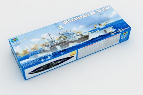 Trumpeter 05768 1:700 USS Colorado BB-45 1944