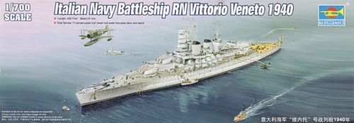 Trumpeter 05779 1:700 RN Vittorio Veneto 1940 Italian Navy Battleship