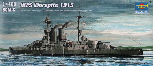 Trumpeter 05780 1:700 H.M.S. Warspite 1915