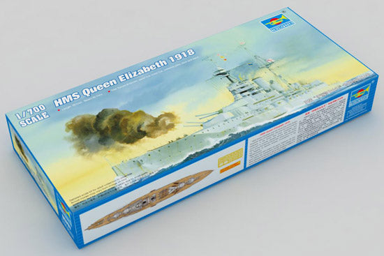 Trumpeter 05797 1:700 H.M.S. Queen Elizabeth 1918 Battleship