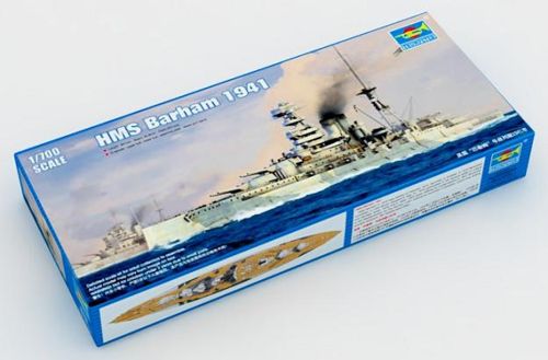 Trumpeter 05798 1:700 H.M.S. Barham Queen Elizabeth Class Battleship 1941