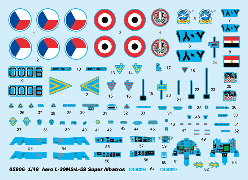 Trumpeter 05806 1:48 Aero L-59 Albatros