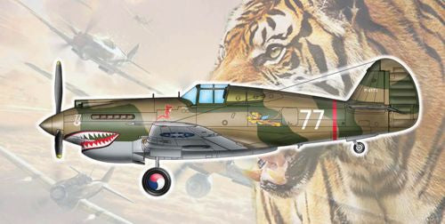 Trumpeter 05807 1:48 Curtiss H-81A-2 (AVG) P-40 Variant American Volun ...