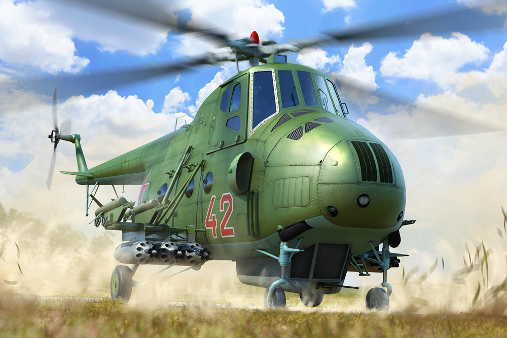 Trumpeter 05818 1:48 Mil Mi-4AV Hound Soviet Helicopter Armed version