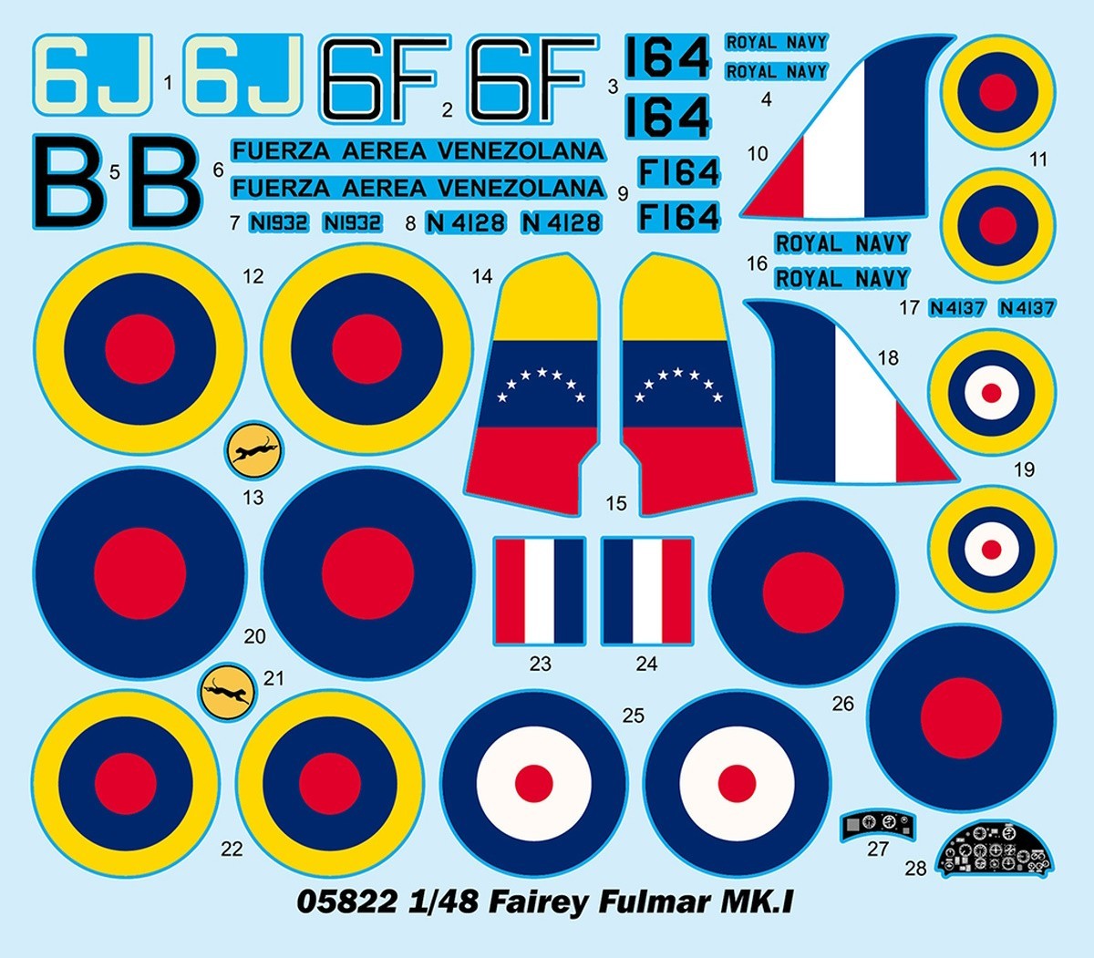 Trumpeter 05822 1:48 Fairey Fulmar Mk.I