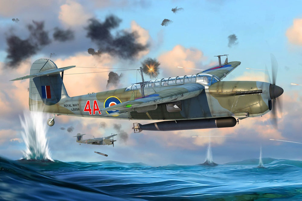 Trumpeter 05825 1:48 Fairey Barracuda Mk.II WWII Torpedo Bomber