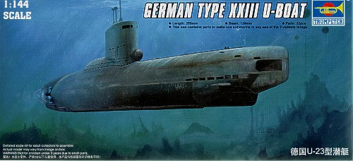 Trumpeter 05908 1:144 German Type XXIII U-Boat