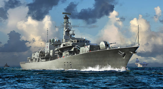 Trumpeter 06719 1:700 H.M.S. Kent F78 Type 23 Frigate