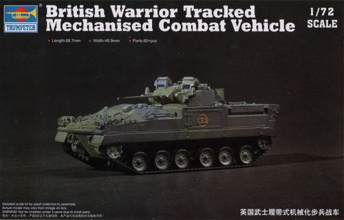 Trumpeter 07101 1:72 MCV80 Warrior