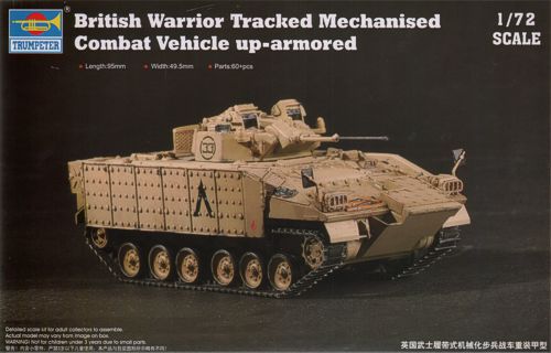 Trumpeter 07102 1:72 MCV80 Warrior with Enhanced Armour British Army