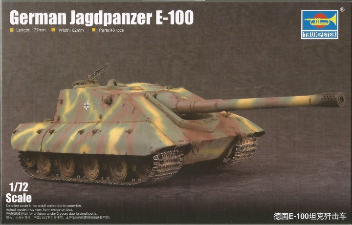 Trumpeter 07122 1:72 German Sturmgeschutz/StuG.E-100