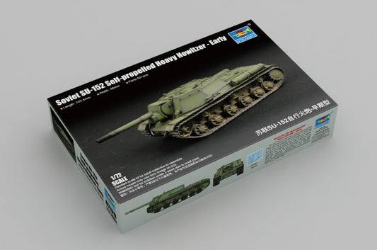 Trumpeter 07129 1:72 Soviet SU-152 Self-Propelled Heavy Howitzer - Early