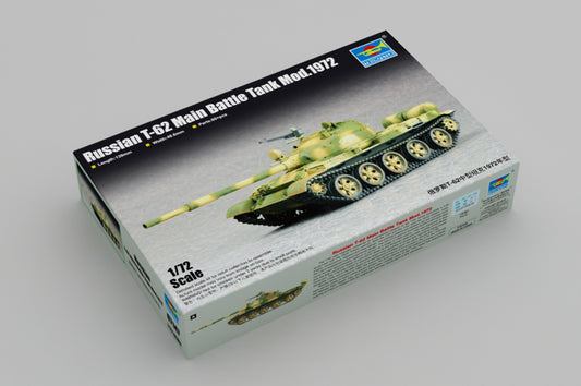 Trumpeter 07147 1:72 T-62 Main Battle Tank Model 1972