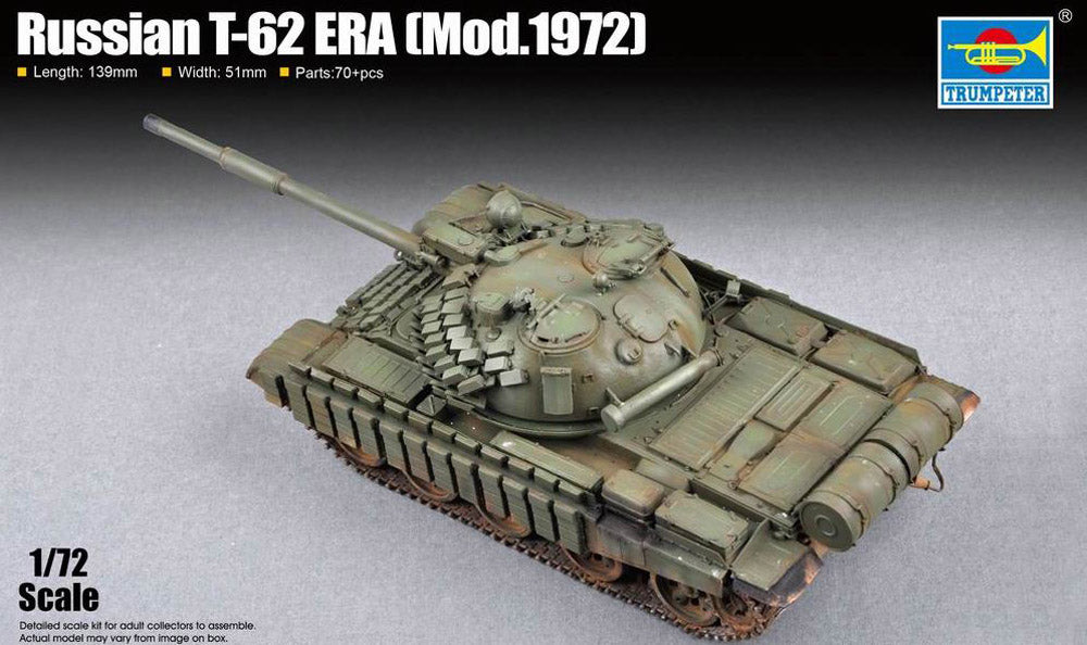 Trumpeter 07149 1:72 Russian T-61 ERA (Model 1962)