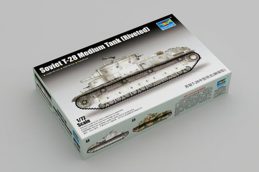 Trumpeter 07151 1:72 Soviet T-28 Medium Tank (Riveted)