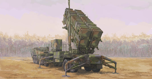 Trumpeter 07158 1:72 M983 HEMTT & M901 Launching Station with MIM-104 Patriot SAM System (PAC 2)