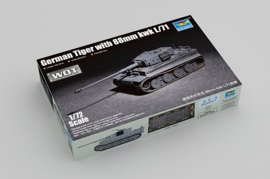 Trumpeter 07164 1:72 Pz.Kpfw.VI Tiger I 88mm kwk L/71