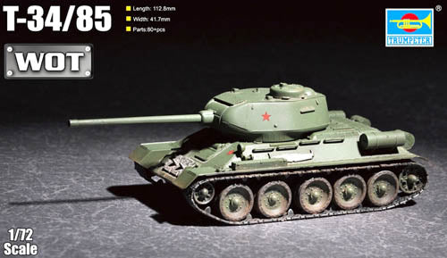 Trumpeter 07167 1:72 T-34/85