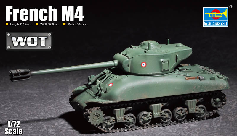 Trumpeter 07169 1:72 French M4 Sherman