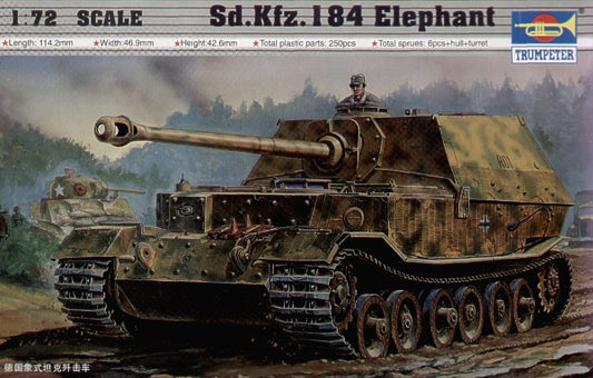 Trumpeter 07204 1:72 Sd.Kfz.184 'Elefant'