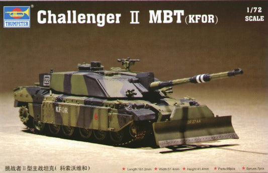 Trumpeter 07216 1:72 British Challenger 2 MBT (KFOR)