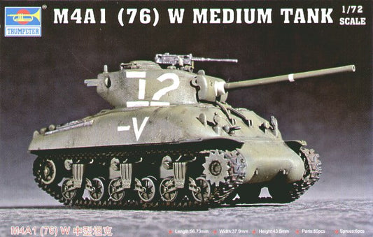 Trumpeter 07222 1:72 M4A1 Sherman (76)W