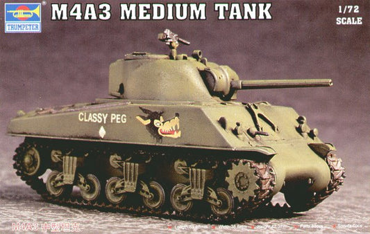 Trumpeter 07224 1:72 M4A3 Sherman