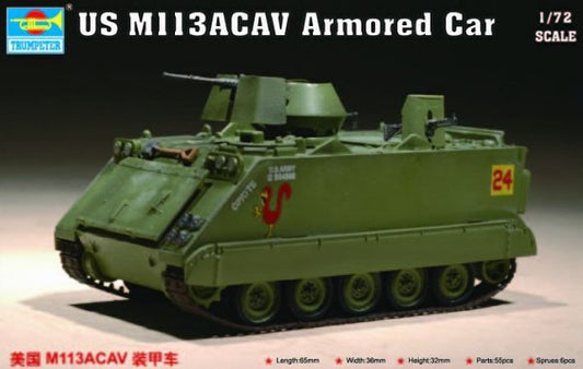 Trumpeter 07237 1:72 APC M113ACAV U.S. Army