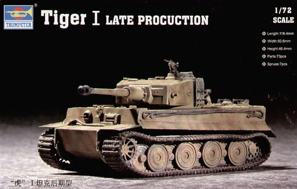 Trumpeter 07244 1:72 Pz.Kpfw.VI Tiger I (Late)