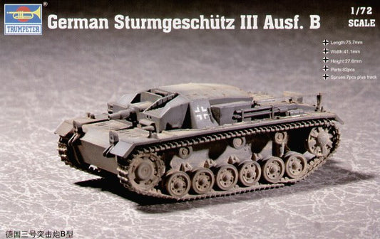 Trumpeter 07256 1:72 Sturmgeschutz/StuG.III Ausf.B