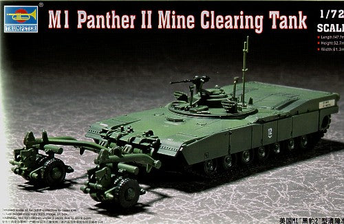 Trumpeter 07280 1:72 M1 Panther II Mine Clearing Tank