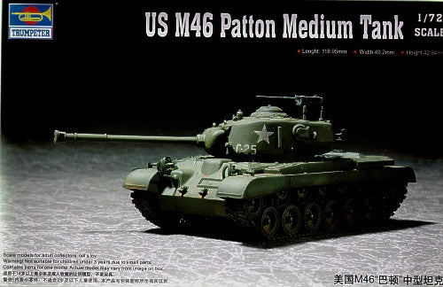 Trumpeter 07288 1:72 M46 Patton Medium Tank