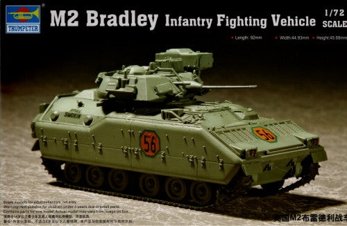 Trumpeter 07295 1:72 M2/M3 Bradley Fighting Vehicle