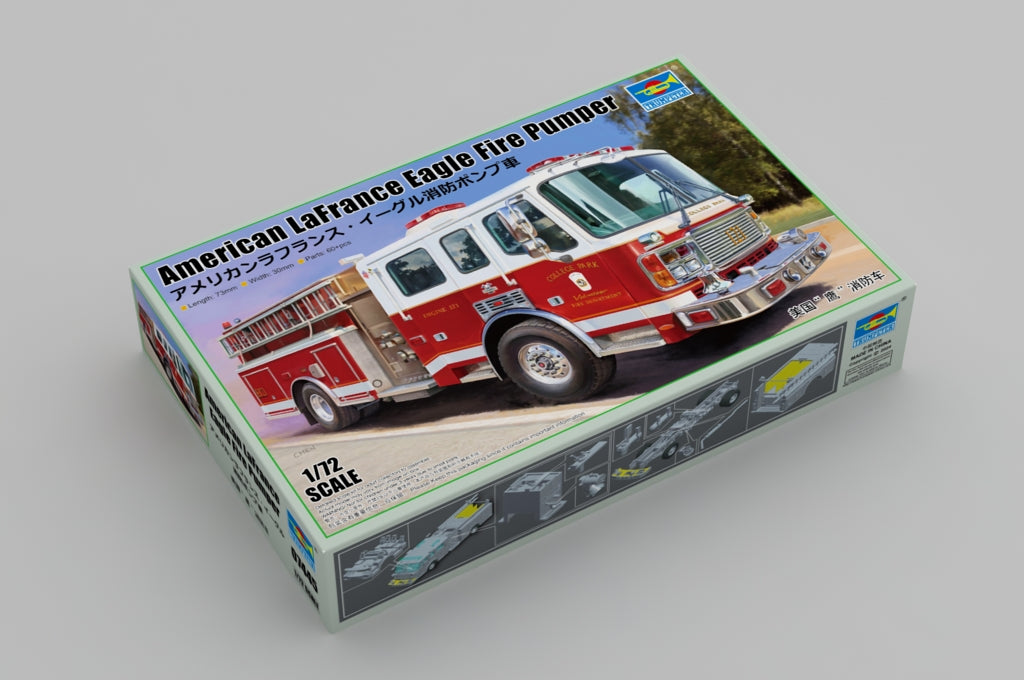 Trumpeter 07445 1:72 American La France Eagle Fire Pumper