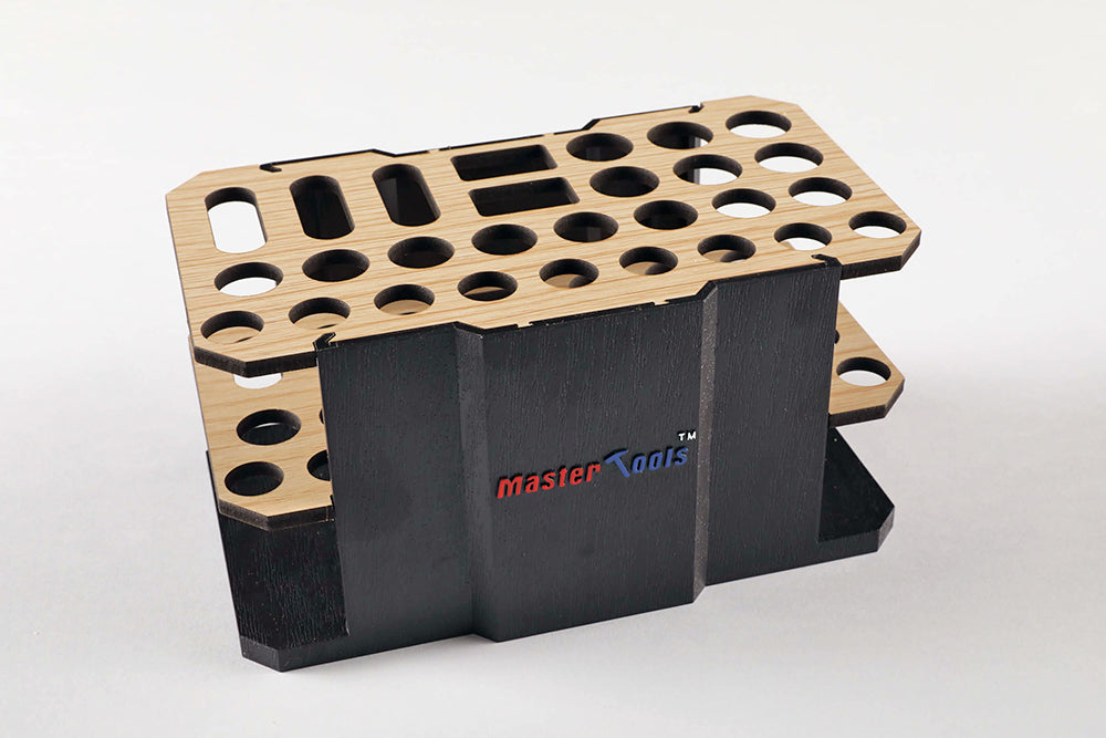 Trumpeter 08034  Model Kit Tools Holder - Type A Tidy solution for a cluttered workbench.