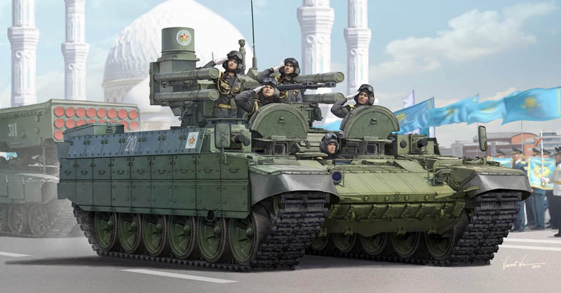 Trumpeter 09506 1:35 Soviet BMPT in the Kazakhstan Army