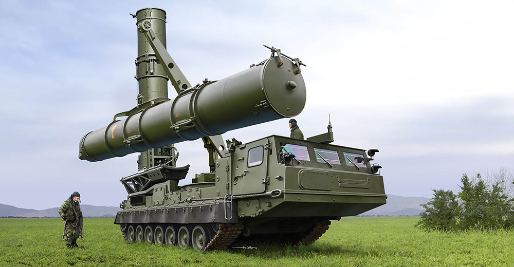 Trumpeter 09520 1:35 Russian S-300V 9A84 SAM Mobile Air Defence System