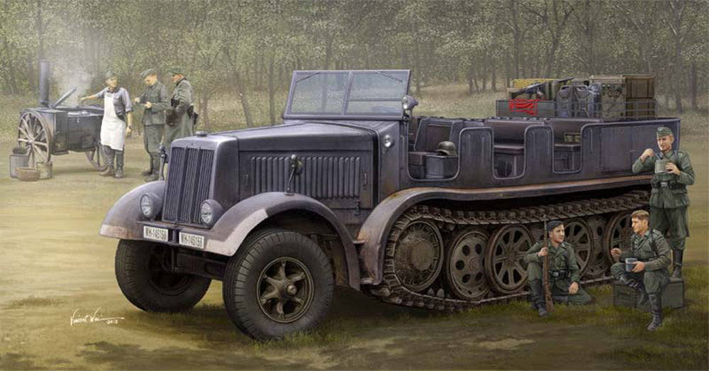 Trumpeter 09538 1:35 German Sd.Kfz.8 DB9 Half-Track Artillery Tractor