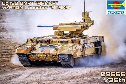 Trumpeter 09565 1:35 BMPT Object 199 Ramka with ATGM Launcher ATAKA