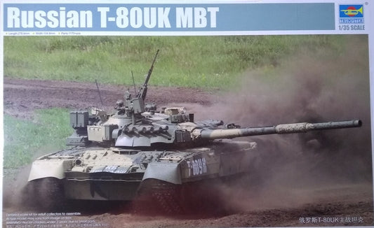 Trumpeter 09578 1:35 Soviet T-80UK MBT