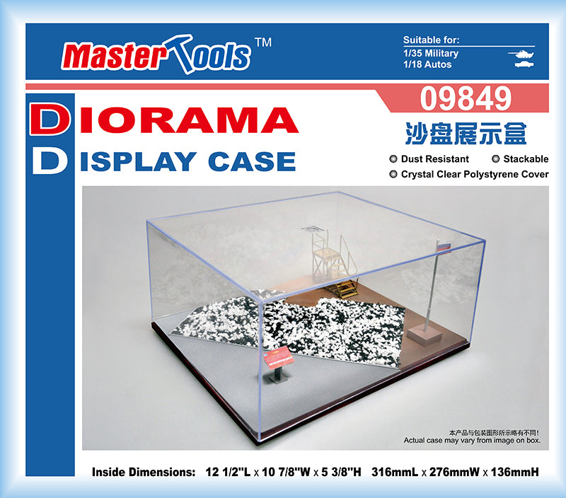 Trumpeter 09849 Diorama Display Case 316 x 276 x 136mm